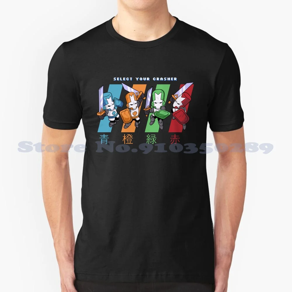 Crashers In Time Custom Funny Hot Sale Tshirt Nextodie Arcade Konami Videogames Gamer Indie Gaming Once Upon A Time Mutant