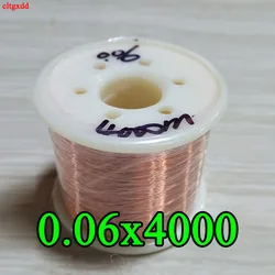 QA-1-155 폴리우레탄 에나멜 와이어, 구리 와이어, 0.06mm, 4000 m/pc