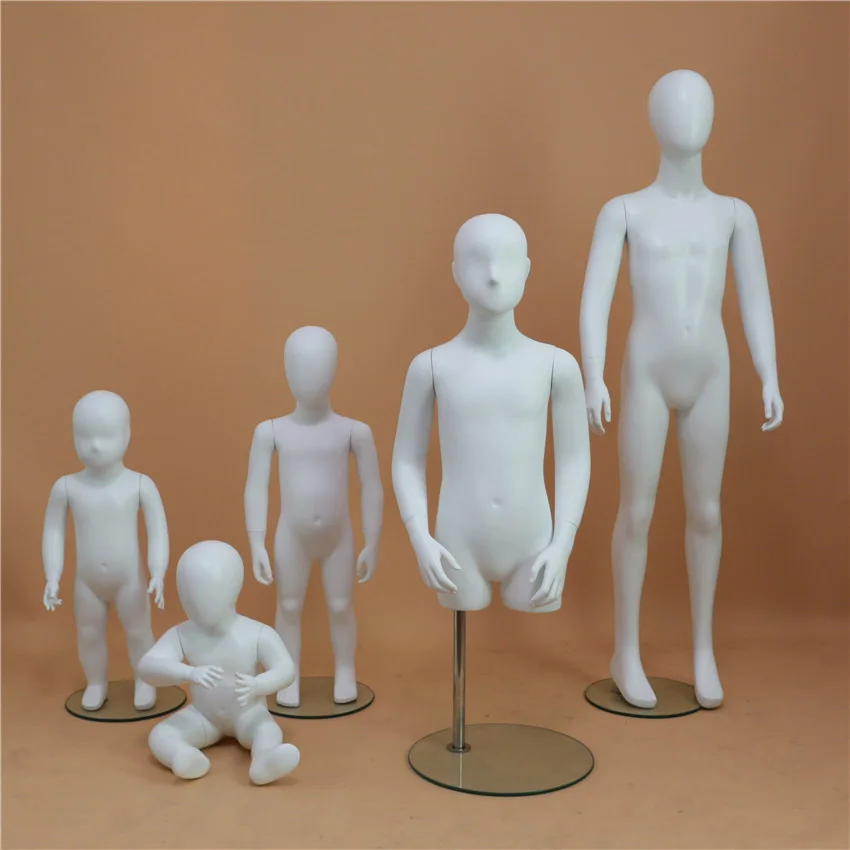 Child Mannequin White Color Model Manufacturer Factory Direct Sell