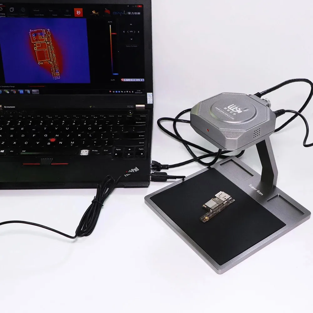 كاميرا حرارية PCB التشخيص أداة الهاتف المحمول اللوحة PCB لوحة دوائر كهربائية خطأ التشخيص أداة التصوير الحراري