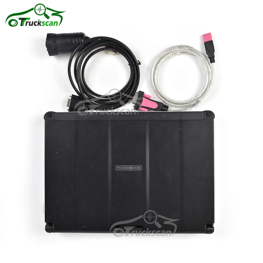 

For Liebherr diagnosis kit Sculi Diagnostic scanner with diagnostic cable Excavator ton crane with CF19/52 laptop