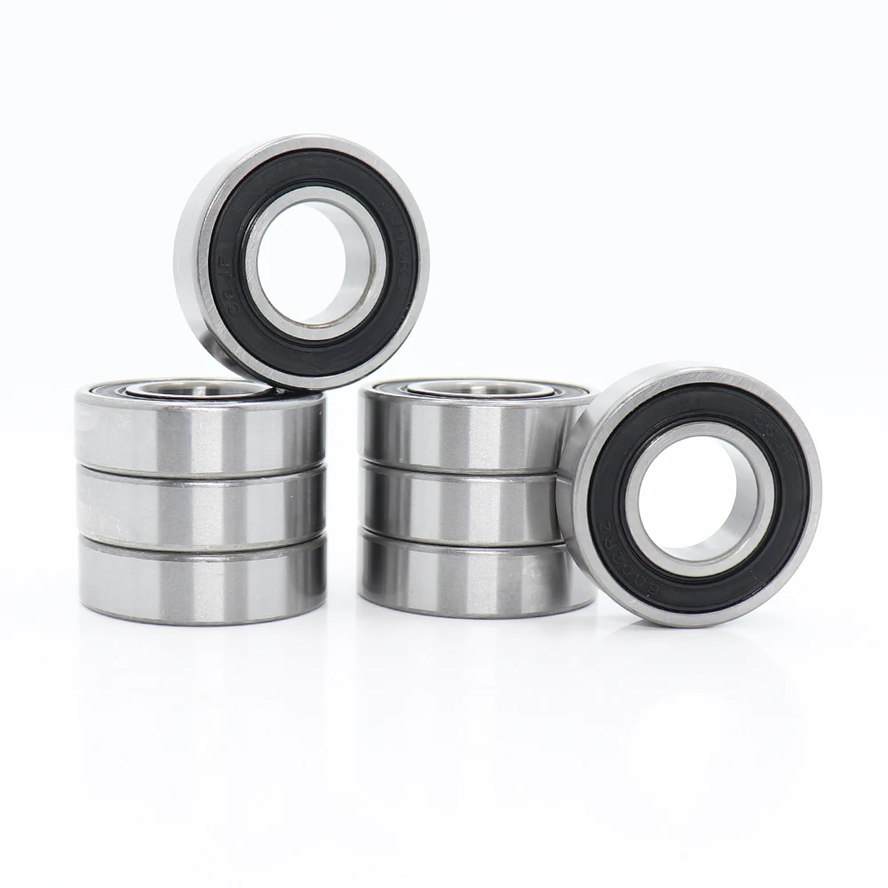 6002RS Bearing ABEC-3 8PCS 15*32*9 mm Deep Groove 6002-2RS Ball Bearings 6002RZ 180102 RZ RS 6002 2RS EMQ Quality