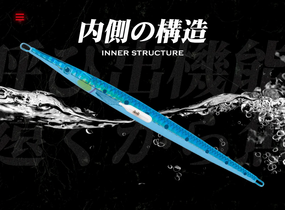Hunthouse Angeln Nadel Jig Lange Metall Rassel Köder 140mm/36g 160mm/56g UV Sinking Langsam Jigging Shore Löffel Künstliche Tackle – Detail 7