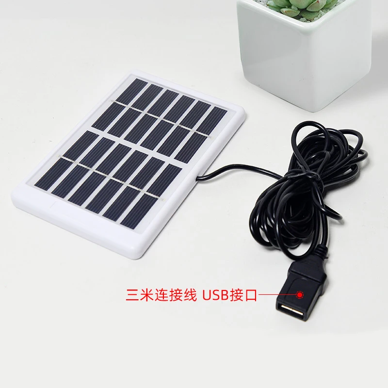 

Mini Solar Panel DC 5V 10W 6W 3W 1W Electric USB Chargers Charging Phone Water Pump Air Pomp for Hiking Camping Outdoors Fish