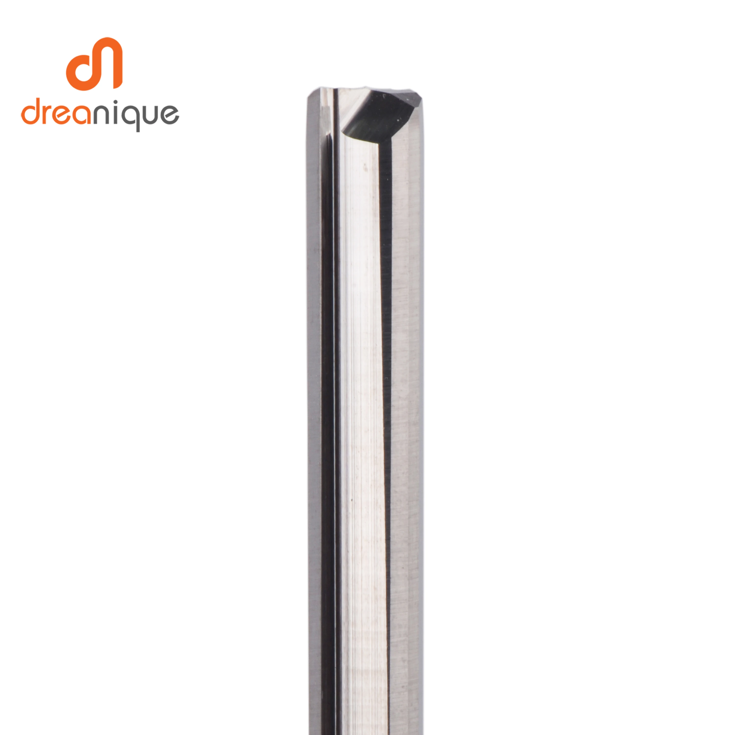 Dreanique 1 Stück 3,175 mm 4 mm 6 mm 8 mm Schaft 2 Flöten Vollhartmetall-Fräser Gravierfräser Gerader Schlitzfräser – Detail 16
