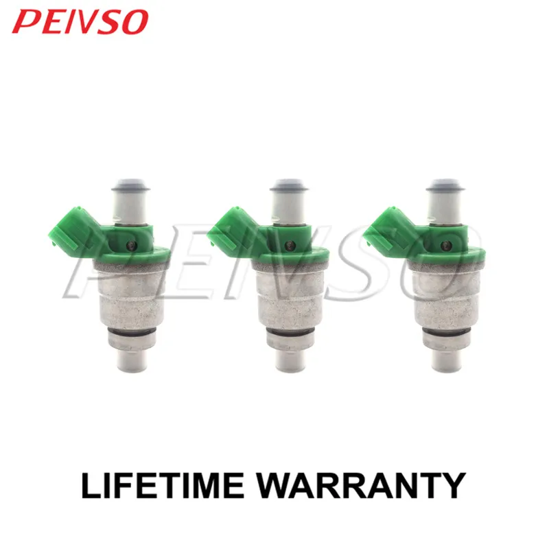 PEIVSO 3pcs 15710-78G50 JSGJ-7 Fuel Injector For SUZUKI Jimny (JB23W) / Alto (HA12S) / KEI/ SWIFT(HN11S) / Wagon R(MC12S) K6A