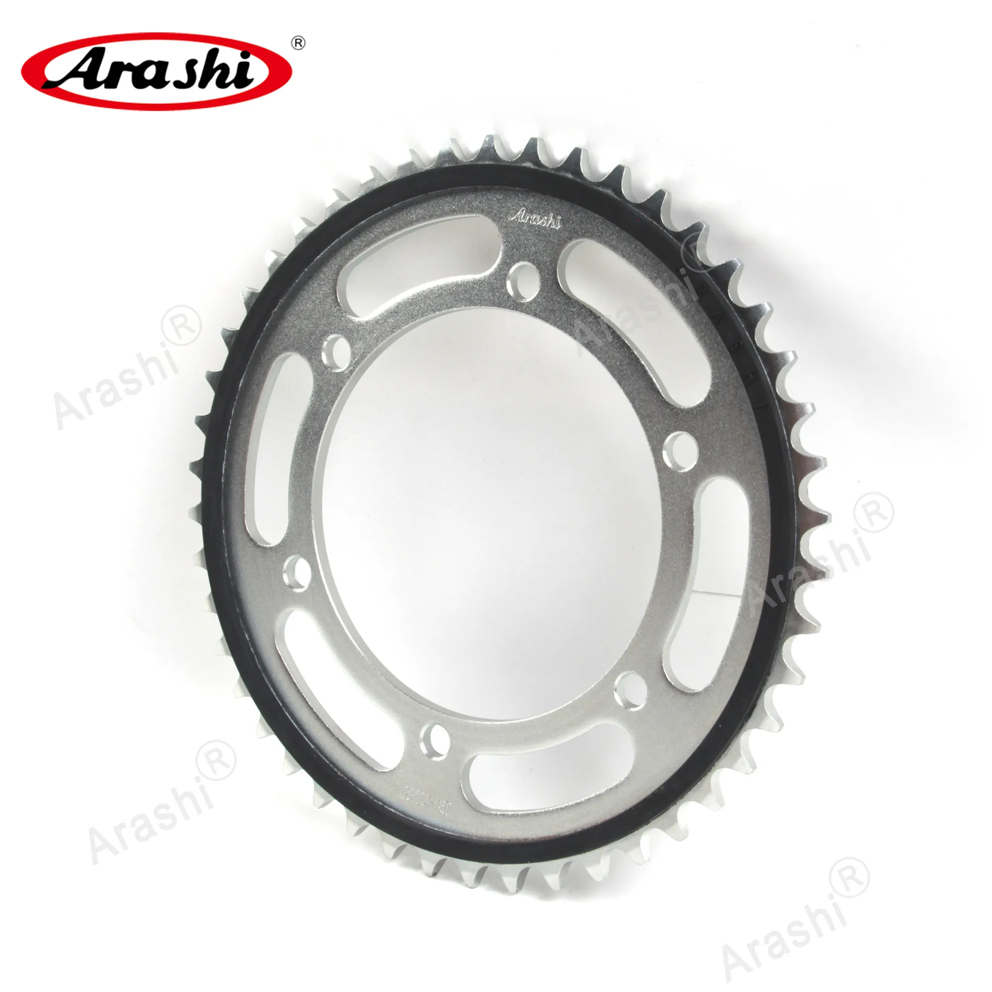 Arashi 46T Rear Sprocket For YAMAHA FZ6 / FZ-6R / FZ6R 2009 2010 2011 2012 2013 2014 2015 2016 2017 520 Chain Sprockets FZ-6