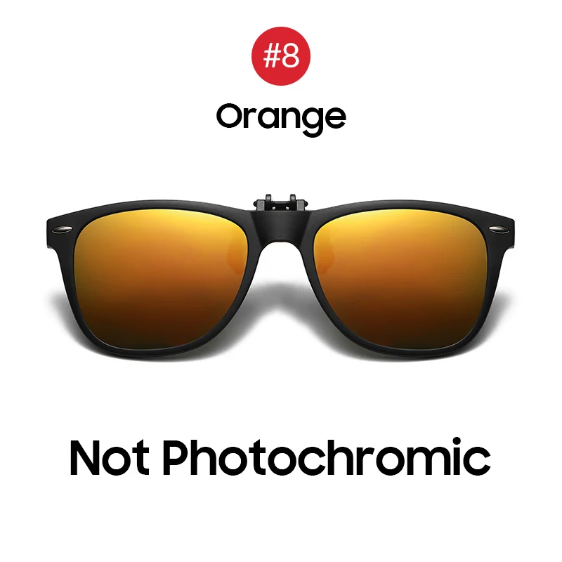 VIVIBEE Herren Photochrome Polarisierte Clip-On Sonnenbrille mit Klappmechanismus für Damen, Fahrer-Sonnenbrille mit Clips, Trendprodukt 2026 – Detail 19