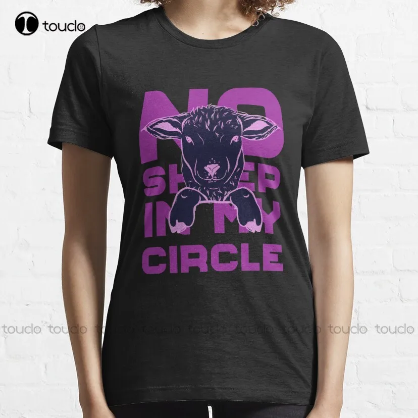 No Sheep  In My  Circle Funny Political Quote T-Shirt Hawaiian Shirts Custom Aldult Teen Unisex Fashion Funny New Xs-5Xl New