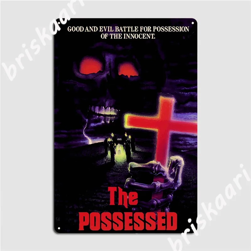 The Possessed Metal Sign Club Home Classic Plates Tin Sign Posters