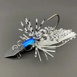 8.5g 낚시 Spinnerbait Chatterbait 낚시 미끼 Buzzbait Isca 인공 파이크 물고기 미끼 Pesca Walleye LeadFish