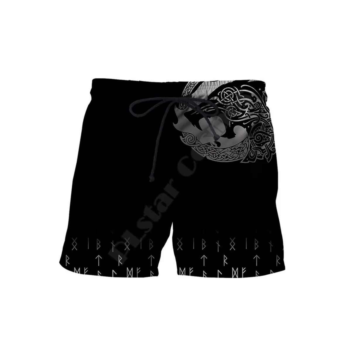 PLstar Cosmos New summer Fashion Shorts Love Wolf 3D Printed Male/Female streetwear Casual Cool Shorts 08