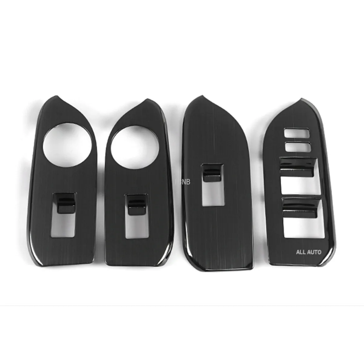 Stainless Steel Window Switch Decoration Panels Trims for Toyota Land Cruiser Prado 150 2010 2011 2012 2013 - 2019 Accessories