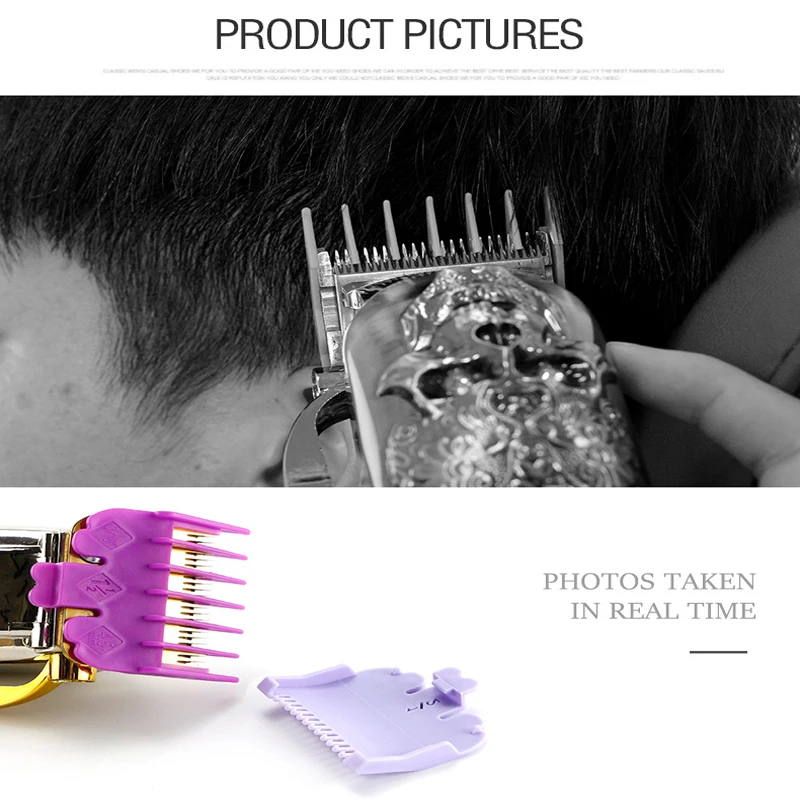 2ชิ้น/เซ็ตผมClipper Guide Comb Beard Trimmer Comb Trimmerเครื่องโกนหนวดหวีเปลี่ยนใบมีดตัดแขน