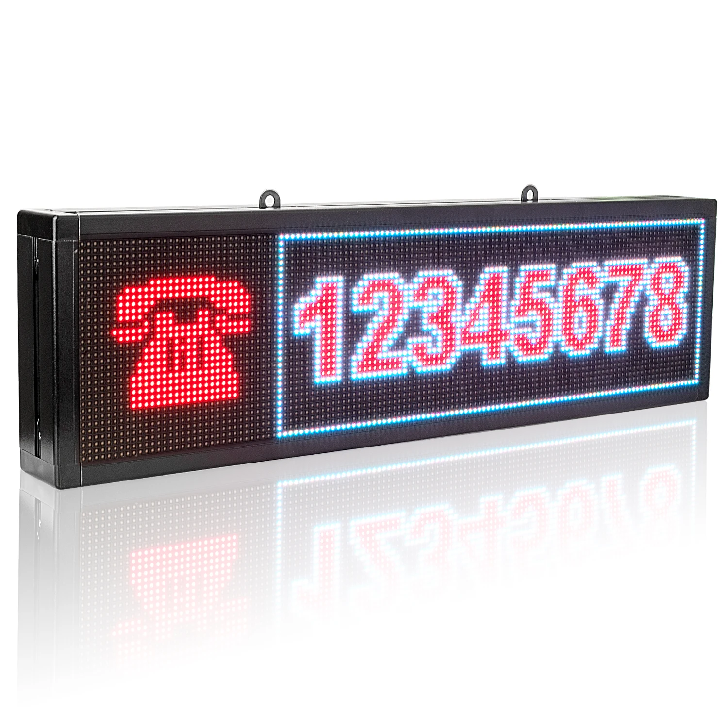 Hd P4 Led Borden Scherm Wifi/U-Disk Smd Rgb Full Color Module Winkel Venster Led Programmeerbare Scrolling bericht Led Display Board