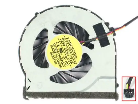 

FORCECON DFS601305FQ0T FA7P DC 5V 0.5A 3-Wire Server Cooling Fan