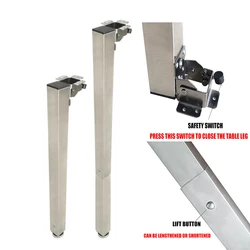 1PC Camper Telescopic Table Leg Folding Adjustable Height For Caravan Campervan Motorhome Rv Folding Table Mount RV Accessories