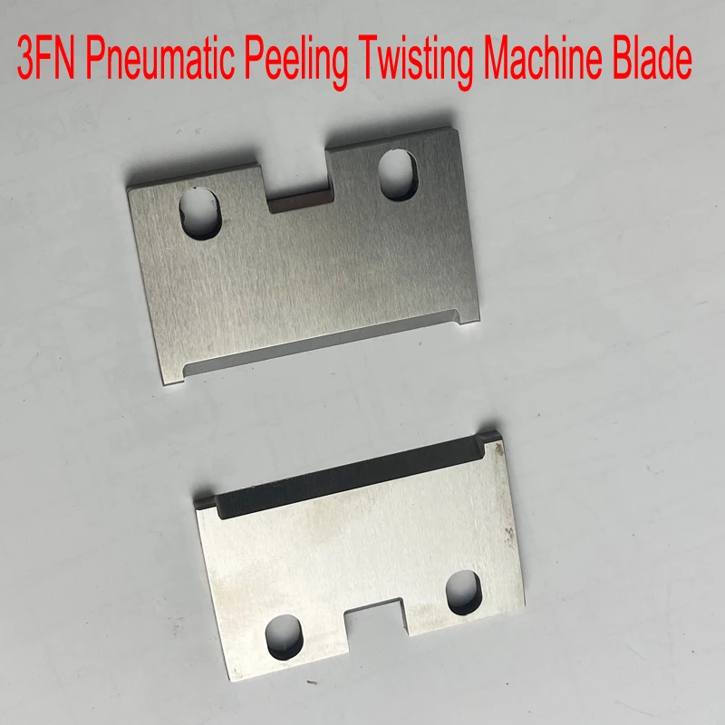 2PCS/SET Blade for 3FN Cable Peeling Machine Wire Pneumatic Stripping Twisting Knife Gas Electric Stripping Machine Cutter