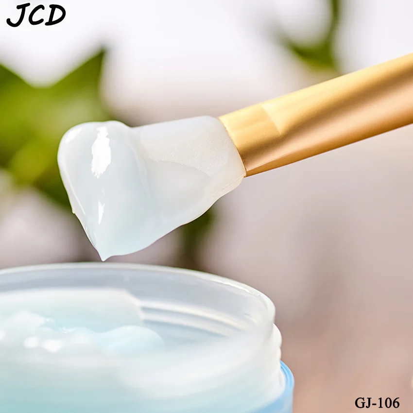 JCD Multi-Function นุ่มไม้ Handle แปรงหน้ากาก Foundation แปรงโคลนผสมแปรงเครื่องสำอางแปรงแต่งหน้าเครื่องมือ