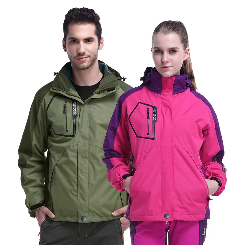 2021NEW Waterdichte Winter Jas Mannen Dikke Warme Parka Jassen Bont Fleece Camping Wandelen Skiën Mannelijke Jassen Windbreakers Mannen