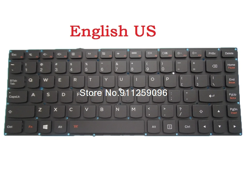 Teclado de ordenador portátil para Lenovo YOGA 4 PRO, 900-13ISK 900S-13ISK, japonés, JP, inglés, EE. UU., Bélgica, BE, DE ALEMANIA, GR, SN20H55988, SN20H56041