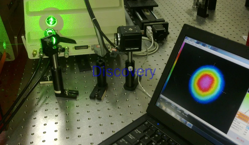 USB CCD/الليزر بقعة أداة قياس (مع أربعة جودة عالية C واجهة قطع التوهين محايدة)