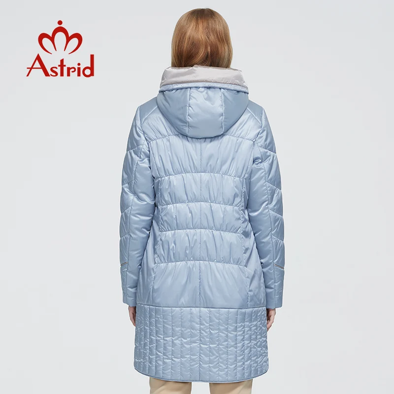 Astrid – veste d\'hiver pour femme, manteau décontracté, parka à capuche, solide, ukraine, grande taille, style de mode, meilleure AM-5810