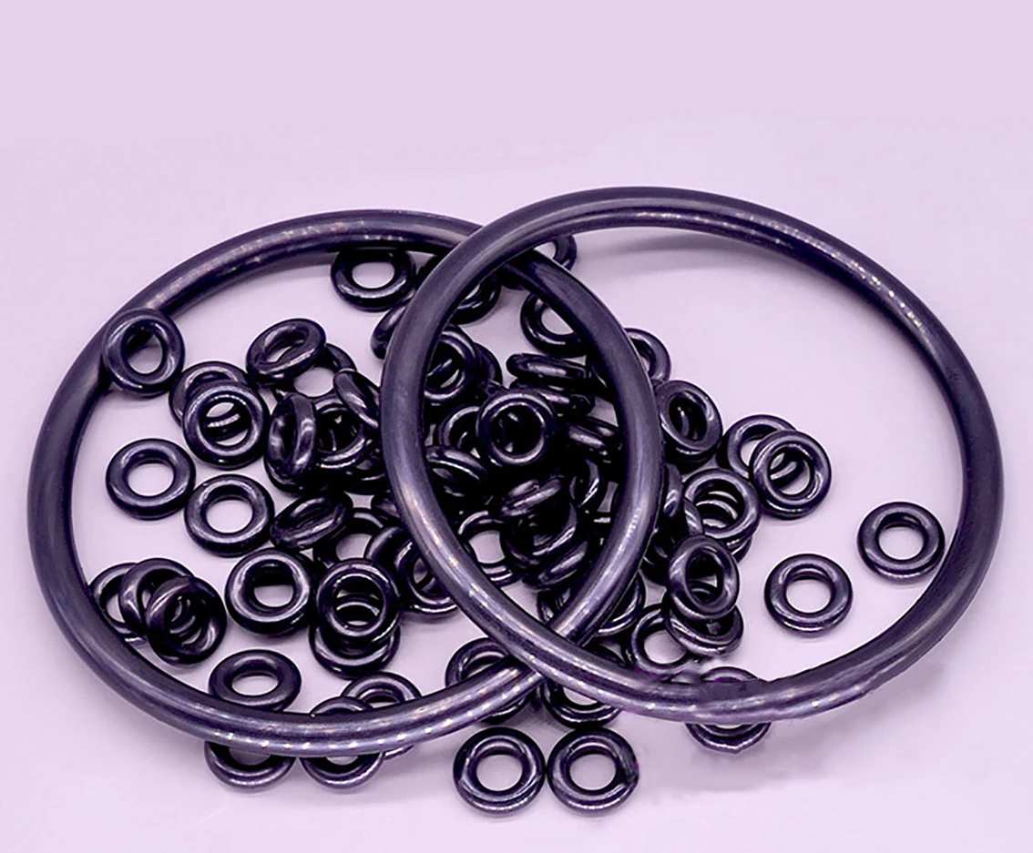 

Black O Ring 4mm Wire Diameter NBR Rubber O Rings Gaskets OD 100-450mm O-Ring Oil Seals Washer