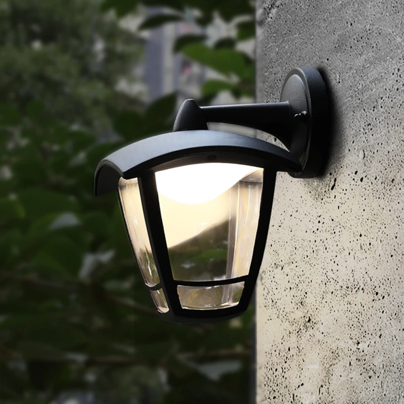 Balcony Wall Lamp Led Outdoor Waterproof Simple Garden Villa Entrance American Household Corridor Courtyard Outdoor Wall Lamp