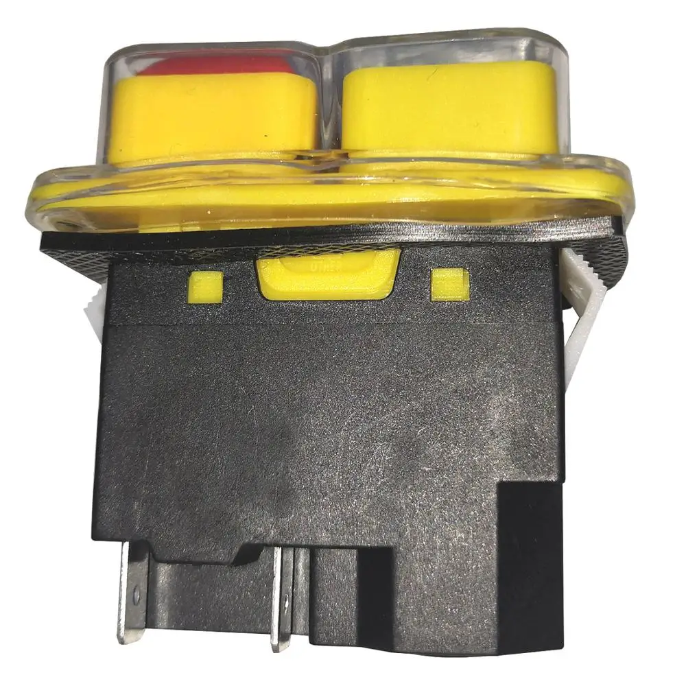 KJD17B/120V KEDU 120V 16A 5Pin 1/2HP Waterproof Pushbutton Switches Electromagnetic Safety Push Button Switch for Lathes image 6
