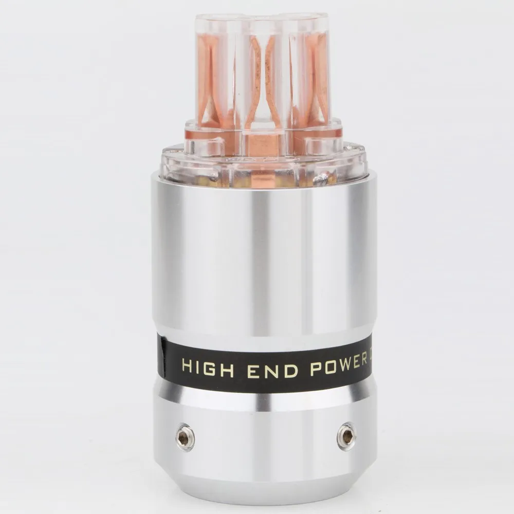 Preffair النحاس النقي الولايات المتحدة قابس طاقة ذكر أنثى غلاف من الألومنيوم موصل الطاقة التوصيل نسخة IEC قابس طاقة