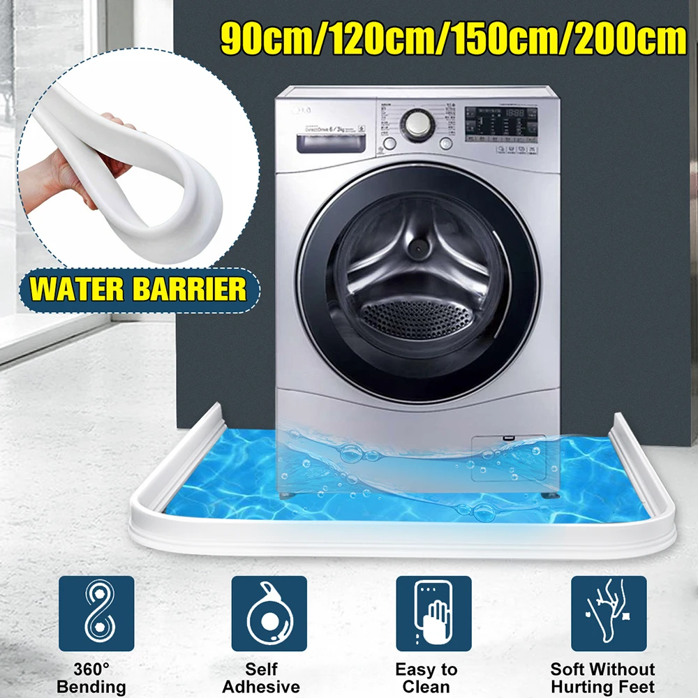Пробка для воды для ванной комнаты, 4 размера, отделение для сухого и мокрого, защита от наводнений, силиконовая, не скользящая