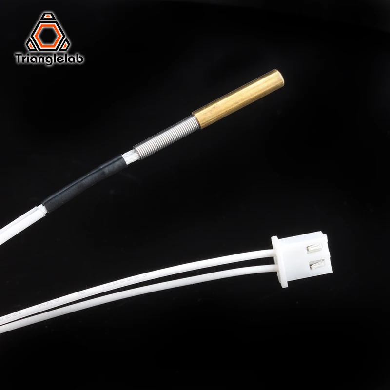 Trianglelab NTC 100K ohm B3950 Thermistor Cartridge Sensor High Temperature 280℃ for v6 PT100 V6 Heater Block 3D Printer