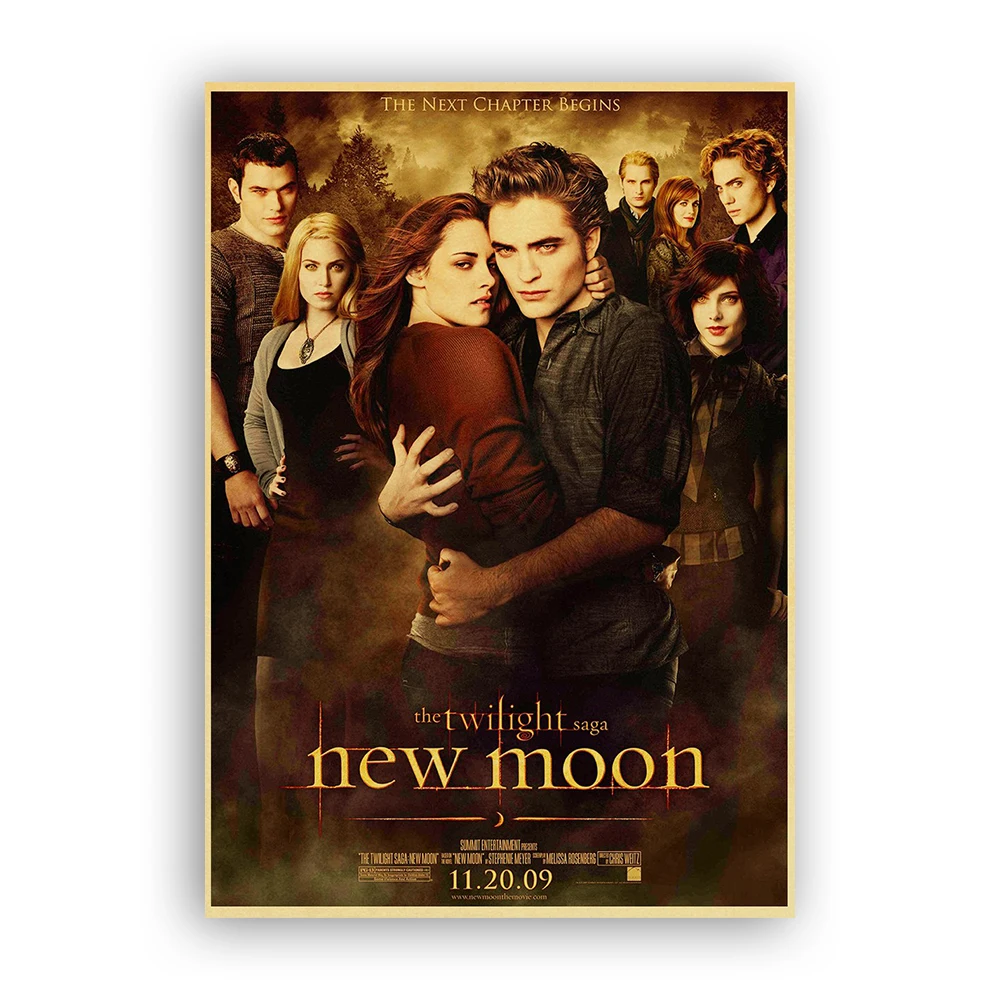 The twilight saga poster kraft paper printing transparent art painting home bar decoration wall decoration painting