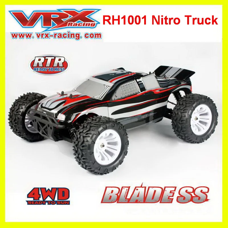 

RH1001 RC Truck 1:10 Scale Nitro Gas Power Hobby Car Off Road Truck 4wd High Speed Hobby Remote Control Car