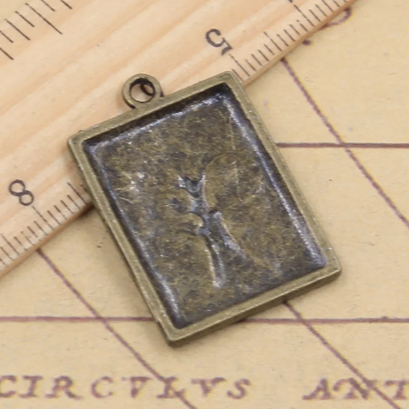 6pcs Charms Life Tree 32x22mm Tibetan Bronze Silver Color Pendants Crafts Making Findings Handmade Antique DIY Jewelry