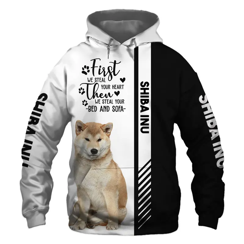 

Animal Shiba Inu Dog 3D Printed Unisex Deluxe Hoodie Men/Women Sweatshirt Streetwear Zip Pullover Casual Jacket Tracksuit