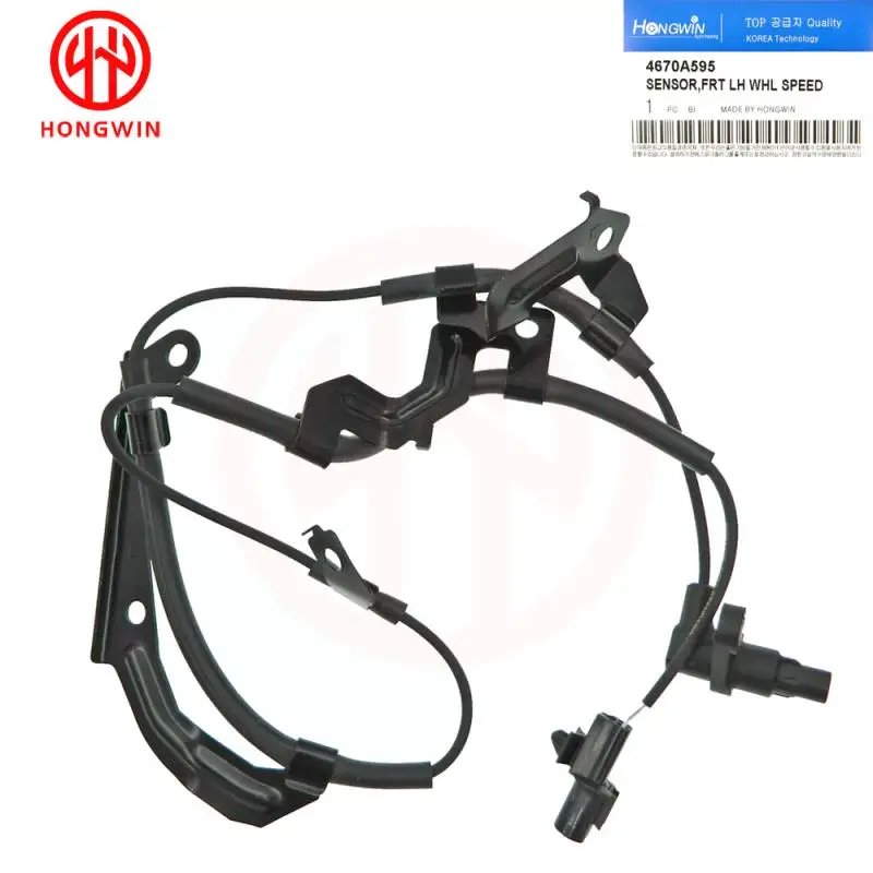 SET ABS Sensor Front Left & Right 4670A595 4670A596 For Mitsubishi L200 2012-2015  Montero Pajero Sport 3.0 3.5 2008-2015