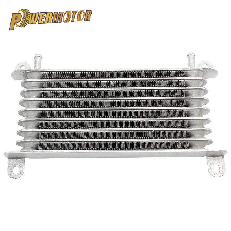 

Oil Cooler for Motorcycle Oil Radiator Pit Bike Moto Engine 8 Row Cooling Universal 125CC To 250CC ATV Enduro Motocross Tuning