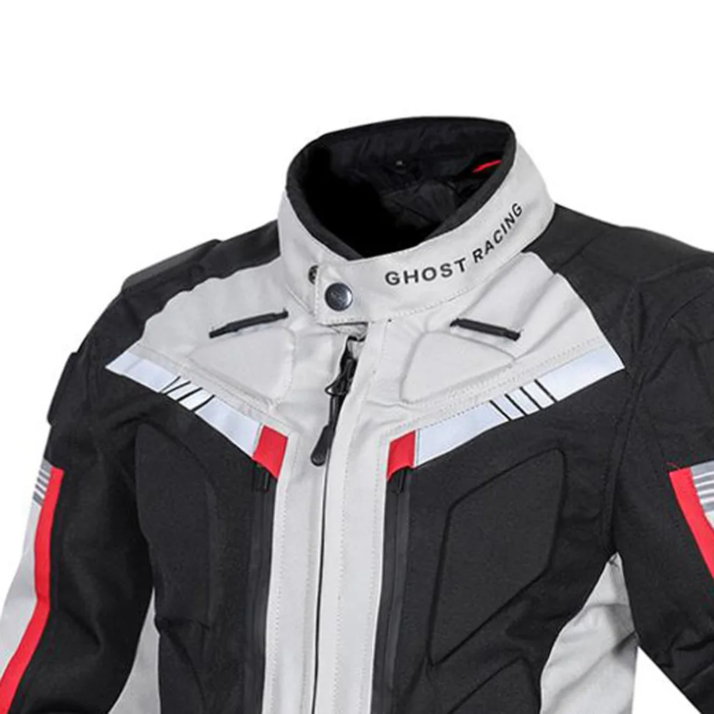 Vestes de moto imperméables pour hommes, veste d'équitation de motocross avec armure, coussinets de protection de vélo de montagne, équipement Oxford Racing, 600D