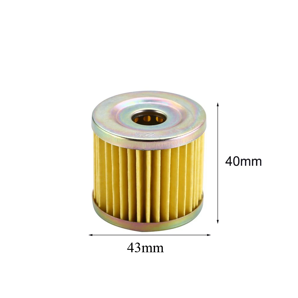 A832 Motorcycle Oil Filter For Suzuki GS125 EN125 GT125 GN125 Oil Cooler Cover Fuel Filter Cleaner