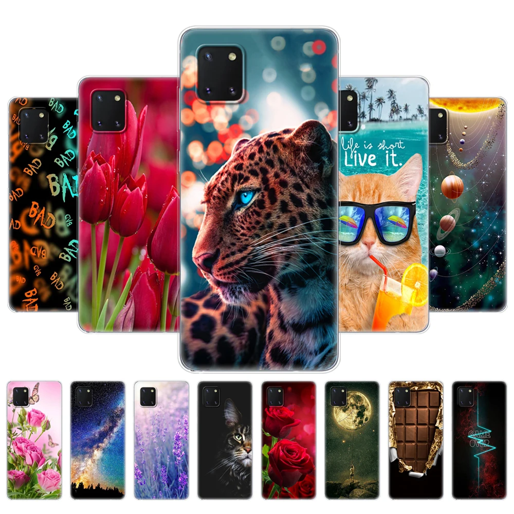 For Samsung Galaxy Note 10 Lite Case Note10 Lite Back Cover For Samsung Note 10 Lite n770 Phone Case Bumper Silicon Soft TPU Bag