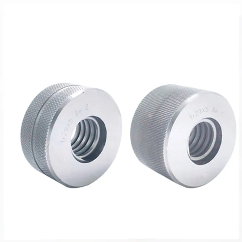 Imagem -06 - Calibre Trapezoidal Tr10 12 14 16 18 20x2x3x4 7h 8h 8e 7e Spline Parafuso tr Simples Plug o Anel Calibre go Nogo Gages