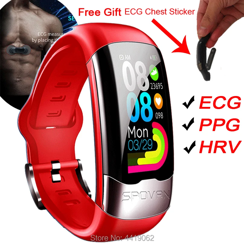 

Kinyo Blood pressure wrist band heart rate monitor PPG ECG smart bracelet Activit fitness tracker spo2 smart Band HRV wristband