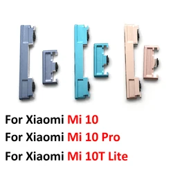 New Power Button + Volume Side Button Key For Xiaomi Mi 10 Pro / Mi 10T lite Replacement Parts