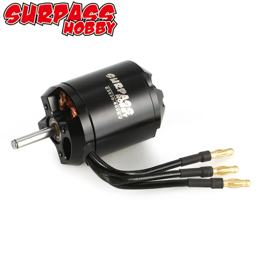 

Surpass Hobby C4260 3530 4260 710KV 600KV Brushless Motor for Airpalne Aircraft Multicopters RC Plane Helicopter