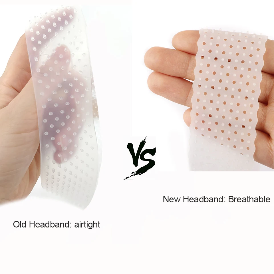 Breathable ซิลิโคนแถบลื่น Hairbands สำหรับวิกผมคอสเพลย์ Fix หรือกีฬาโยคะสำหรับแฟชั่นสำหรับผู้หญิง Motion แถบคาดศีรษะยืดหยุ่น