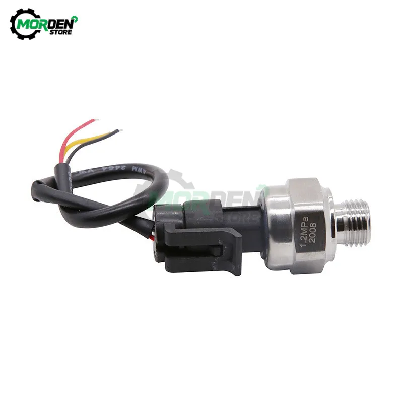 Carbon Steel Shell Pressure Sensor Transmitter DC 5V G1/4 0-1.2 MPa / 0-174 PSI For Water Gas Oil Ultisolar Dropship