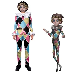Mike Morton /Acrobat cos Identity V anime Man Woman Cosplay High-quality fashion costume Full set Top + Pants + Belt +Hat