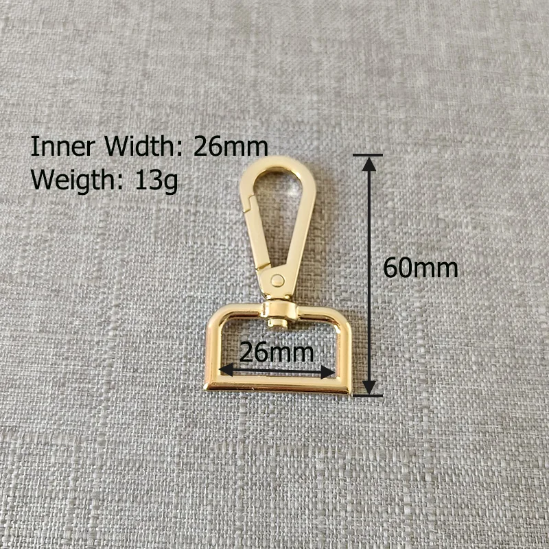 20pcs/Lot Wholesale Metal Buckle Hardware For Bag Backpack Belt Luggage Straps Accessory Clasp Sewing Snap Hook Good Quality